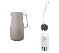 alfi STUDIO TEA Isolierkanne calming beige – Vorteilsset mit Reinigungsbürste CLEAN FIX 30 cm + CLEAN TABS (20 Stück) | HAN 1497324100 | EAN 4002458534553