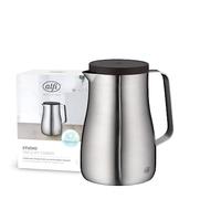 alfi Studio TT 0,7 l, INOX, pichet Isotherme à Double paroi en INOX Mat, maintient 12 Heures Chaud, 24 Heures Froid, Bouchon vissé, Grande Ouverture, pichet Isotherme, Lavable au Lave-Vaisselle