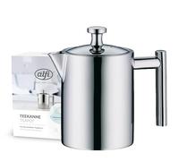 alfi Théière TEA POT 0,6 l, inox poli, passoire et filtre à feuilles, lave-vaisselle