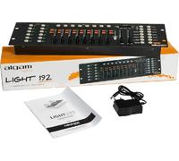 ALGAM LIGHTING Contrôleur DMX 192 (12 appareils x 16 canaux) - 482 x 133 x 76 mm - IP20