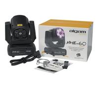ALGAM LIGHTING MHE60 - Lyre WASH LED 6 x 15W RGBW et laser vert 200mw