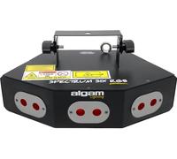 ALGAM LIGHTING - SPECTRUM SIX RGB - Laser d'animation 6 faisceaux 360mW RGB - Laser Class 3B - IP20-300 x 210 x 140 mm