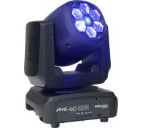 ALGAMLIGHT Luz LED WASH 6 x 15W RGBW + laser vert 200mw