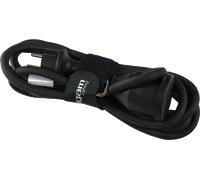 ALGAMLIGHT Rallonge électrique IP44 3 mètres 3x1,5 mm² Noir H07RN-F Extérieur