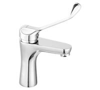 ALGEO MEDICO Mitigeur de lavabo sur pied, arrêt automatique en plastique, chromé
