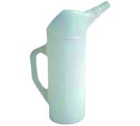 Algi Broc en Plastique Blanc Gradue - 2 L