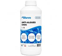 Algicide Anti-Algues Choc Piscine 1L | Rattrapage Eau Verte & Eaux Troubles | Double Action Préventive & Curative | Stop Algues pour Piscine et Spa