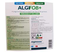ALGIFOB+ - 1 LITRE - Imperméabilisant eau + graisses pour dallages, carrelage ALGIMOUSS - 048001