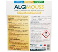 ALGIMOUSS 30L traitement curatif et préventif toiture, mur et façade prêt à l'emploi 001004
