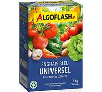 ALGOFLASH Engrais Bleu Universel pour Toutes Cultures, 1 kg, EBLE1N