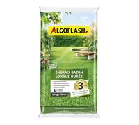 Algoflash Engrais Gazon Longue Durée, Utilisable en Agriculture Biologique - 10 Kg