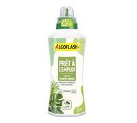 Algoflash Engrais Liquide Plantes Vertes, Prêt à l'emploi, Utilisable en Agriculture Biologique - 1 L, Marron