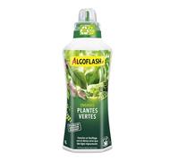 Algoflash Engrais Liquide Plantes Vertes, Utilisable en Agriculture Biologique - 1 L, Marron