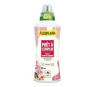 ALGOFLASH Engrais Liquide Prêt à l'Emploi Plantes fleuries 1 L | Engrais liquide UAB prêt à l'emploi. Formule complète pour assurer croissance et floraison. Simple économique et pratique.