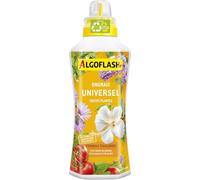 Algoflash Engrais Universel Liquide, Utilisable en Agriculture Biologique, Bouchon Doseur Inclus -1 L
