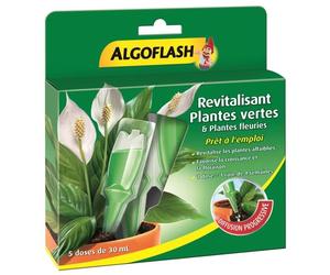 ALGOFLASH Engrais Monodose Revitalisante Plantes vertes & plantes fleuries - 30 ml