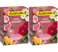 Algoflash Engrais Rosiers, Action prolongée -1 kg (Lot de 2)