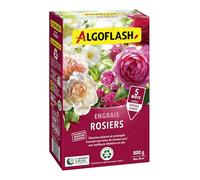 Algoflash Engrais pour Rosiers Naturasol 800 g - Nutrition optimale pour des roses vigoureuses