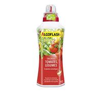 Algoflash Engrais Tomates et Légumes, Bouchon Doseur Inclus, 750 ml, ALIPOT750N