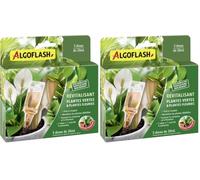 Algoflash Monodose Revitalisante Plantes Vertes et Plantes Fleuries, Utilisable en Agriculture Biologique - 5 doses de 30 ML, Marron (Lot de 2)