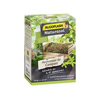 ALGOFLASH NATURALSOL Activateur de Compost, Jusqu'à 2,7 m³, 1,8 kg, UAB, ACTIBIO18N