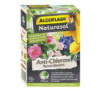 ALGOFLASH NATURASOL Anti-Chlorose Reverdissant Toutes Plantes 100 g UAB | Fer soluble dans l’eau, facilement assimilé par la plante. Action longue durée dans le sol. Tous types de sol.
