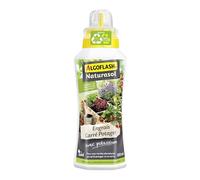 ALGOFLASH NATURASOL Engrais Liquide carré potager, UAB, 500 ml | Engrais liquide UAB qui nourrit les plantes et favorise la vie du sol pour un potager généreux.