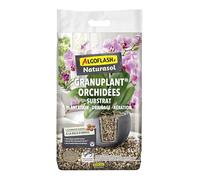 ALGOFLASH NATURASOL Pierre Ponce Granuplant Substrat pour Orchidées, Utilisable en Agriculture Biologique - 5 L