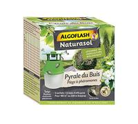ALGOFLASH NATURASOL Pyrale du Buis, Piège à Phéromones, 3 phéromones | Écologique et réutilisable. A renouveller tous les deux mois. 6 mois de piégeage. Piège rechargeable.