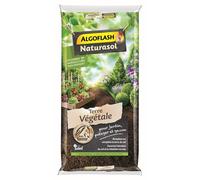 Terre Végétale Enrichie - ALGOFLASH NATURASOL - 40 L