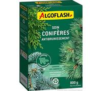 Algoflash Soin pour conifères - Anti-brunissement - Corrige les carences - 800 g