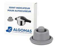 ALGOMAS® Joint indicateur pour autocuiseur | Remplacement compatible avec WMF Perfect et Perfect Plus | Valve de sécurité résistante à la chaleur | Ajustement hermétique | Installation facile de