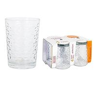 ALIAN Lot de 4 Verres 500 CC Diamond
