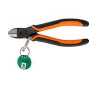 Alicates de corte diagonal ERGO™ con anillo de seguridad - Ref: TAH2101G-180C - Unid: 1