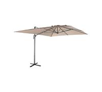 Alice's Garden - Parasol déporté rectangulaire 3x4m - Antibes - beige - parasol déporté. inclinable. rabattable et rotatif à 360°