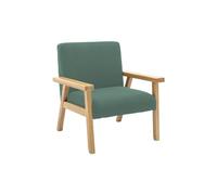 Alice's Garden swe auteuil Enfant en Bois et Velours côtelé Kaki. ISAK L 47 x P 43.5 x H 50cm