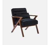 Alice's Garden swe auteuil scandinave Bois d'hévéa et Velours Noir