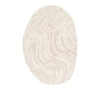 Alice's Garden sweeek - Tapis intérieur Forme de Galet Motif avec Relief Beige Julianne 160x230cm