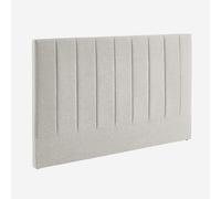 sweeek - Tête de lit pour lit Double 160cm revêtement Tissu Gris Clair - Cole 170cm
