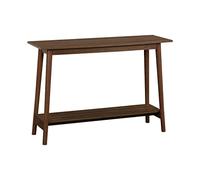 Alice's Home - Console scandinave déco Bois de Noyer. 1 étagère