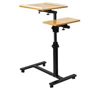 alicia - TABLE - ARCEAU -BARRIERE Table de chevet Table d'ordinateur Table de support Support d'ordinateur Tablette Original en bois