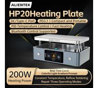 ALIENTEK HP20 préchauffeur de plaque chauffante MINI plaque chauffante Station de soudage PD3.1 température constante numérique 350 ° Outil de chauffage 200W HP20 PD Set