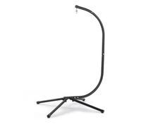 ALIGHTUP Support pour fauteuil suspendu 150 kg, cadre en forme de C, 104 x 125 x 195 cm, avec anneaux en fer