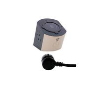 Alimentation 2x Shuko+charge sans fil+câble USB C 2m - marron/noir