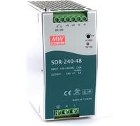 Alimentation à découpage Mean Well SDR-240-48 240W 48V 5A, sur DIN