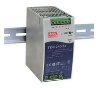Alimentation à découpage Mean Well TDR-240-24 3 phases 24V 10A, sur DIN