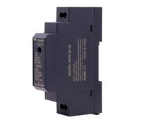 Alimentation à découpage pour rail DIN 12V DC 1,25A 15W, Transformateur Sur Rail Din, Alim 12v, Bloc d’Alimentation/Transformateur avec Entrée 200-240V, Indicateur LED et Protection Surtension