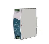 Alimentation à découpage SDR-120-24 avec sortie 12 V/24 V/48 V, courant 5 A/10 A/20 A et puissance nominale 75 W/240 W/480 W