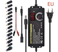 Alimentation ca à cc, alimentation de laboratoire réglable, 3V-24V-3A, adaptateur universel Portable, prise ue/US, pince crocodile US Terminal Adapter