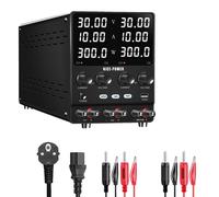 Alimentation CC, double canal, tension de sortie réglable, 30 V 10 A, double canal